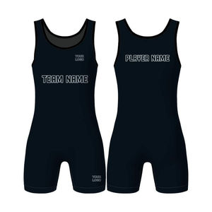 Combinaisons de lutte sublimées personnalisées, uniforme d'équipe professionnel, combinaison de lutte respirante en spandex pour hommes, équipement de lutte pour jeunes - Product Image 4