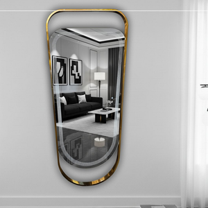 Añade un toque de lujo a tu espacio con este espejo con marco Premium SS PVD. - Product Image 2