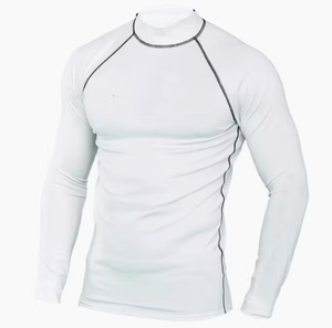 Camiseta Deportiva de Compresión Elástica para Hombre, Ligera, de Manga Larga, para Gimnasio, MMA, BJJ, Entrenamiento - Product Image 6