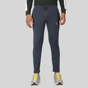 Pantalon de survêtement sport bleu quatre directions avec bande latérale, logo personnalisable, impression HD, délavage coloré, 100 % polyester, séchage rapide, tailles homme M/L/XL - Product Image 2