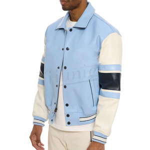 Plus Size Men's Varsity College <b>Jackets</b> Wholesale Blank Varsity <b>Jackets</b> Custom Logo Plain Letterman <b>jacket</b> for Men <b>Patchwork</b> - Product Image 6