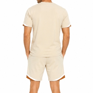 Men Premium T Shirt And <b>Shorts</b> Set Premium Summer Set Comfortable Daily Wear Modern Casual Fashion Soft Cotton Comfort Urban - Product Image 3