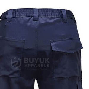 Pantalon de travail renforcé et respirant, pour les artisans, les mécaniciens, les ouvriers du bâtiment, robuste, multi-poches, polyester/coton - Product Image 6