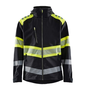 High Quality <b>Hi</b> <b>Vis</b> Windproof Winter Safety <b>Jacket</b> Men Softshell Durable Construction Workwear Zipper Safety <b>Jackets</b> for Unisex - Product Image 1