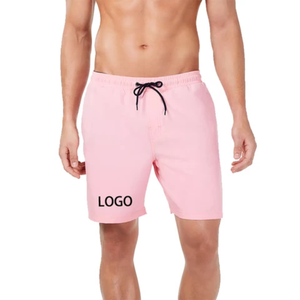 Pantalones Cortos de Mezclilla para Hombre, Nuevos, de Verano, Alta Calidad, 100% Poliéster, Sólidos, Unisex, Lavado Ácido, Holgados, Tejidos, Cintura Media, Logotipo Personalizado, Malla Brillante - Product Image 3