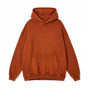 Sweat-shirt à capuche tendance en molleton de coton avec coupe streetwear moderne - Product Image 2