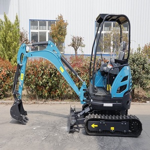 Mini-excavatrice sur chenilles robuste de 2,5 tonnes avec godet standard pour la rénovation des infrastructures agricoles - Product Image 1