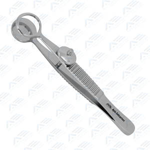 Instrumentos Quirúrgicos, Instrumentos Médicos, Equipos Médicos, Pinzas Oftálmicas para Desmarres y Calázons, Acero de Alta Calidad de 3.5 Pulgadas - Product Image 5