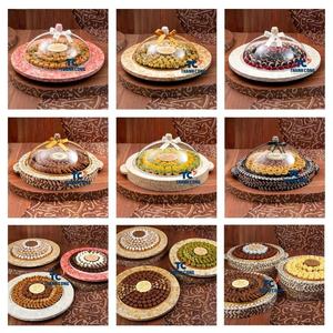 Offre Spéciale RAMADAN FÊTE PLATEAU À CHOCOLAT PLATEAU DÉCOR DE LUXE Fabricant du Vietnam Personnalisable Pour Le Marché Qatar Koweït Oman - Product Image 2