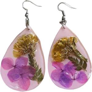 Pendientes de Resina Hechos a Mano de la India, Estilo Clásico para Mujeres y Niñas - Product Image 2