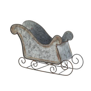 อุปกรณ์เลื่อนกระถางต้นไม้ทำจากโลหะชุบสังกะสีสำหรับตกแต่งโต๊ะและของขวัญชิ้นกลาง - Product Image 5