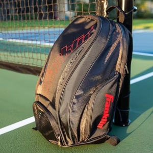 Sac de pickleball personnalisé en PU 600D à cadre externe, grande capacité 50-70L, avec compartiment à chaussures séparé – Vente chaude - Product Image 2
