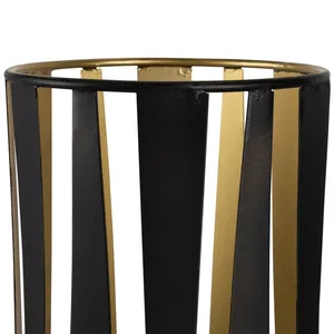 Handmade Gold Candle Holder Luxury Event Styling ProductLuxury Stainless Steel Lantern for Dining <b>Table</b> Restaurant Decor Elegant - Product Image 2