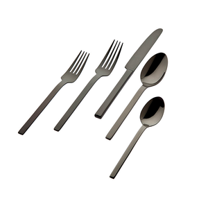 Ensemble de couverts modernes en acier inoxydable de haute qualité, finition miroir, cuillère, couteau, fourchette, pour mariage, restaurant, fête, à bas prix - Product Image 3