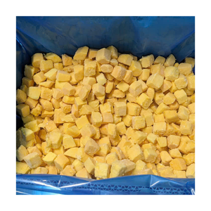 IQF Frozen Mango Golden Slice And Cube For Healthy Beverage And Dessert Production - Product Image 2