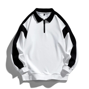 Sweat-shirt à capuche en molleton français 100% coton, coupe ample, décontracté et chaud pour homme, vente en gros - Product Image 6