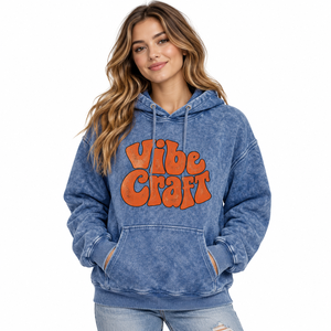 2027 New Arrival <b>Women</b> Acid Wash <b>Hoodies</b> Custom Design Low Price Breathable <b>Long</b> Sleeve Vintage Oversized Pullover Hoodie Styles - Product Image 1
