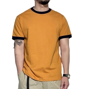 เสื้อยืดผู้ชายผ้าฝ้าย 100% เนื้อหนา หรูหรา ทรงโอเวอร์ไซส์ ไหล่ตก ออกแบบโลโก้ได้ตามต้องการ ทรงบ็อกซี่ เสื้อยืดผ้าฝ้ายเปล่า - Product Image 3