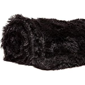 Solid Rose Dust Faux Long Fur <b>Throw</b> <b>Blanket</b> Premium 50\" X 65\" Soft and Fuzzy Bed or Couch <b>Throw</b> Solid Rose Dust - Product Image 3