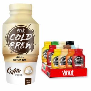Café Listo para Beber, Café Helado en Lata de Aluminio de 330 ml, 24 Latas, Puro y Natural, 10 Brix, Proveedor VINUT, Distribuidores, Importadores - Product Image 1