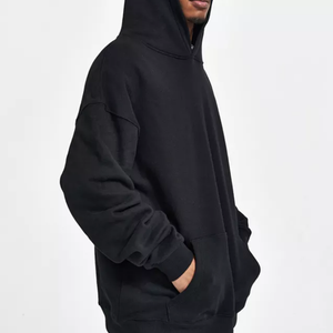 Affordable Mens <b>Hoodies</b> Blank Hooded Sweatshirts Soft Fleece Winter Wear Custom Embroidery Wholesale Manufacturer - Product Image 2
