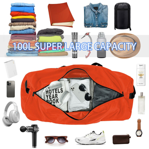 Bolsa de Gimnasio Unisex de Primera Calidad, Gran Capacidad, Poliéster y Nailon Duraderos, Correa Ajustable, Diseño Cómodo para el Uso Diario - Product Image 6