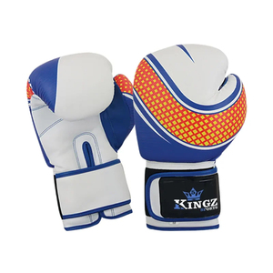 Guantes de Boxeo Profesionales Cómodos y Protectores con Logotipo Personalizado, Guantes de Entrenamiento de PU con Envoltura para las Manos, Guantes de Boxeo Duraderos para Hombre - Product Image 1