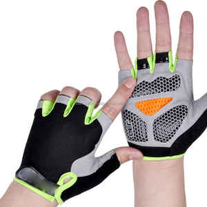 Gant de vélo de route demi-doigt antichoc respirant pour hommes et femmes équipement de vélo gants de cyclisme pour hommes à vendre à bas prix - Product Image 1