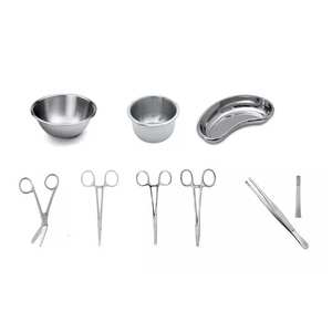 Juego básico de instrumentos quirúrgicos para ginecología y obstetricia, kit de cirugía de 17 piezas para uso hospitalario - Product Image 2