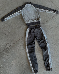Men Polyester Men Joggers Suits Set <b>Patchwork</b> <b>Jacket</b> and Track Pants Custom Track Suit for Men - Product Image 2