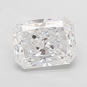 Diamante Cultivado en Laboratorio con Corte Radiante Certificado por IGI, Claridad VVS2, Color D, Blanco, Piedra Suelta para Joyería - Product Image 1