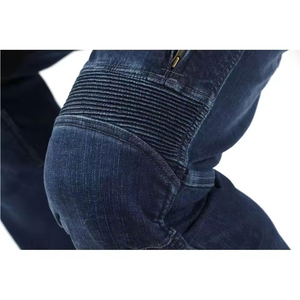 Pantalones de Motocicleta para Hombre al por Mayor, % Algodón, Transpirables, Reforzados, con Bolsillos para Armadura CE, Posición del Logotipo Personalizable, OEM - Product Image 4