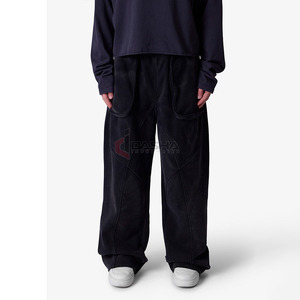 กางเกงวอร์มกันน้ำสำหรับผู้ชายทรงปกติสำหรับฤดูหนาว |   กางเกงจ็อกเกอร์ขาตรงแบบมีเชือกผูก |   กางเกงลำลองระบายอากาศได้ดี |   OEM - Product Image 1