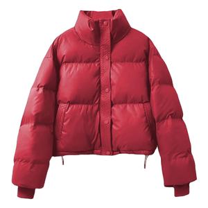 Manteau matelassé léger à capuche pour hommes Veste en duvet chaude d'hiver de haute qualité en tissu de toile épaisse de grande taille avec logo à l'avant - Product Image 3