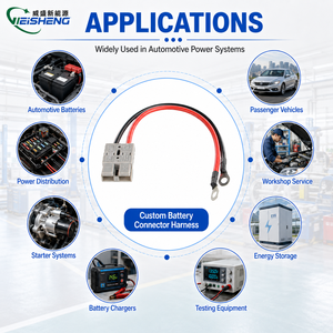 Lithium-batterij stroomaansluiting, laadpoort voor elektrische voertuigen, hoogstroomconnector voor opslagbatterijen - Product Image 2