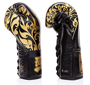 Guantes de Boxeo Profesionales de Cuero Personalizados con MOQ Bajo, para Muay Thai y Sanda, Ligeros, de Dedo Completo, Unisex - Product Image 4
