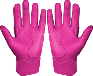 High Quality Leather Baseball Batting Gloves Softball Hook Loop Closure Flexible Hand Support Padded Protection Palm Grip - Product Image 2