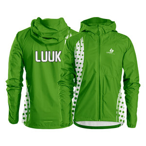 Custom Logo Hooded Windbreaker <b>Jacket</b> Sublimation Print Windproof Waterproof <b>Lightweight</b> Coaches <b>Jacket</b> Wholesale - Product Image 3