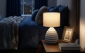 Éclairage domestique, lampe en bois rustique, lampe sur pied en bois massif, lampe décorative en bois massif pour salon, chambre à coucher - Product Image 3