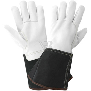Guantes de Soldadura TIG de Cuero Vacuno de Primera Calidad, Resistentes al Calor y al Fuego, de 14 Pulgadas, Resistentes, la Mejor Opción para Soldadores, Guantes de Seguridad al Mejor Precio - Product Image 3