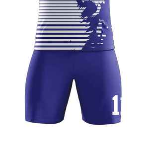 Ensemble de maillots de football unisexes personnalisés blancs à manches courtes, col en V, imprimés, respirants, imperméables, antibactériens, en polyester, uniforme pour tous - Product Image 6
