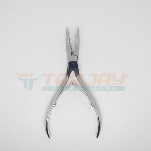 Pinzas para Extensiones de Cabello TEEJAY/Marca Personalizada, Modelo PLIER, Acero Inoxidable, 6 Pulgadas, Herramienta Aplicadora de Microperlas para Instalación - Product Image 6