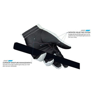ถุงมือกอล์ฟผู้ชายรุ่น Relax Grip 2.0 สำหรับมือซ้าย สีขาว ผลิตจากวัสดุสแปนเด็กซ์คุณภาพพรีเมียมเพื่อความสบายและประสิทธิภาพที่เหนือกว่า - Product Image 3