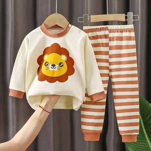 Ensemble de survêtement pour enfants, mode printemps |   Ensemble de survêtement en coton respirant pour enfants, vente en gros, collection printemps - Product Image 6