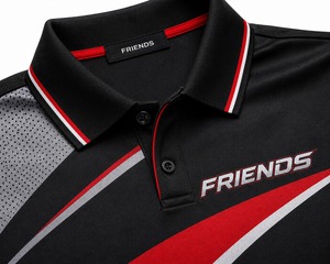 Chemise à manches courtes pour homme, unie, écologique, légère, respirante, séchage rapide, en coton tricoté, noir, rouge, blanc - Product Image 2