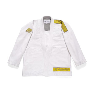Kimono de Jiu Jitsu de Primera Calidad, 100% Algodón, 450 GSM, Color Blanco, Marca Shoyorol, Logotipo Personalizado, Nuevo Modelo, Lote 135, Kimono de BJJ - Product Image 2