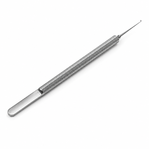 Espátula Koch, Instrumento Quirúrgico Oftálmico, Acero Inoxidable de Grado Médico, Certificación CE - Product Image 1