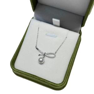 Collar de Perlas Naturales de Agua Dulce, Estilo Lujoso, Irregular, con Cadena de Plata, Colgantes y Dijes de Perlas - Product Image 5