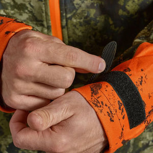 Veste de chasse imperméable pour homme grande taille, veste softshell camouflage d'hiver, capuche respirante, design personnalisé imprimé pour la chasse - Product Image 6