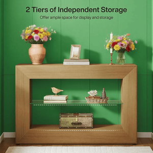 Consolle da soggiorno lunga, resistente e robusta, nessun rimborso o sostituzione garantiti. - Product Image 3